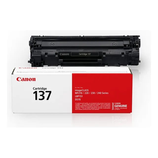 Cartucho De Tóner 137 Negro 1 Paquete
