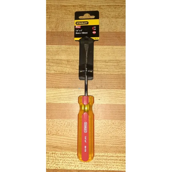 Destornillador Pala Stanley Pro Imantado 1/4x4