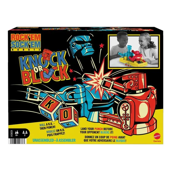 Juego De Mesa Mattel Rock 'em Sock 'em