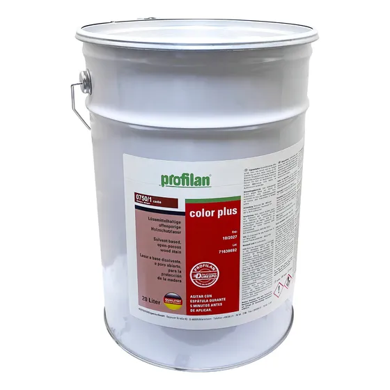 Profilan Color Plus Castaño 20l Pintura Para Madera