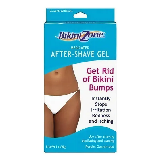 Bikini Zone Gel Medicinal Para Despues Del Afeitado, Antibuz