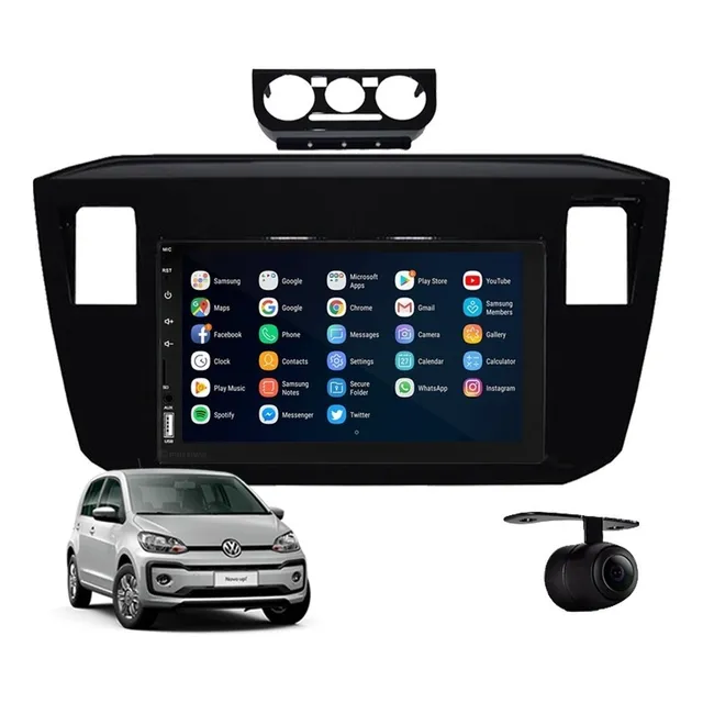 Central Multimídia Mp5 Volkswagen Up 2018 2019 2020