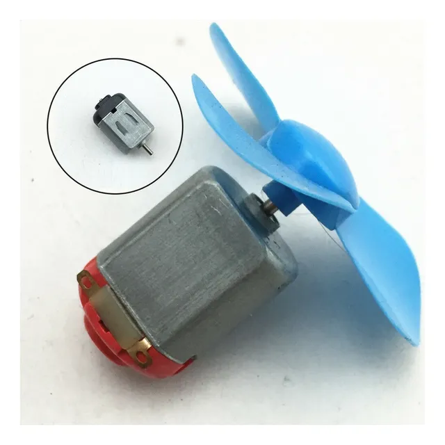 Motor Con Hélice O Aspa Motor Dc 3-9v
