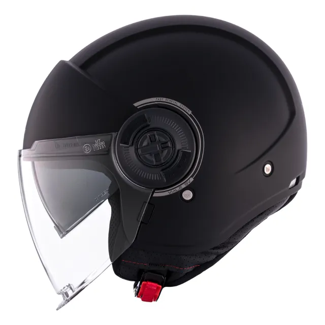 Capacete Mt Helmets Viale Sv S Solid A1 - Preto Fosco