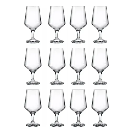 Copas De Vidrio Nadir Brunello Pack X12 Unidades 400ml C/u
