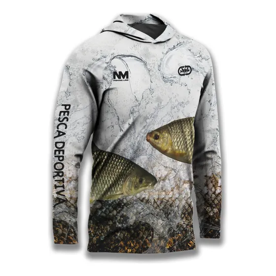 Remera Pesca Deportiva Nuevo Milenio Secado Rapido  Boga