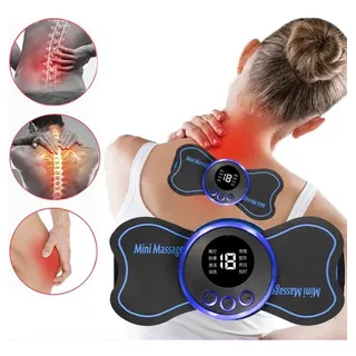 Kit 3 Massageadores Elétrico Ems Portåteis Alivia Dores Kit 3 Massageadores Elétrico Ems Portåteis Alivia Dores