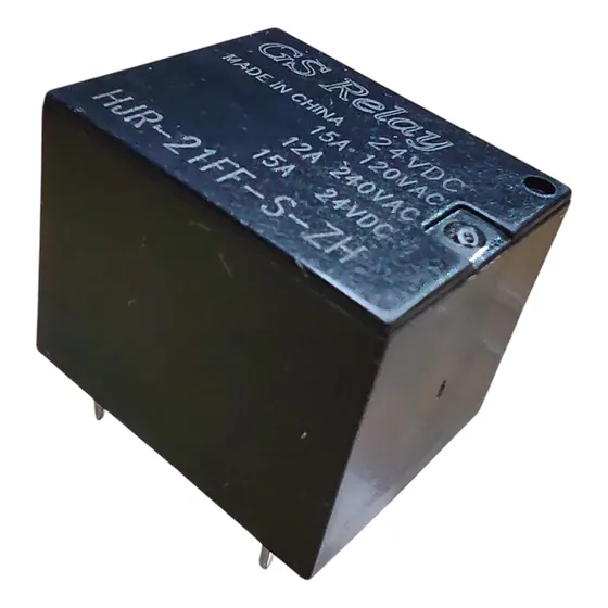 Hjr-21ff-s-zh Rele Bobina 24v - 12a 240v Simple Inversor X1