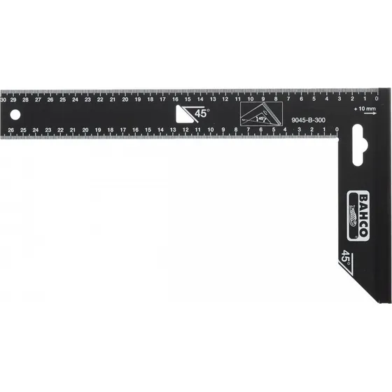Escuadra Metalica Bahco Acero 45-90° 9045 300mm 30cm Sueca