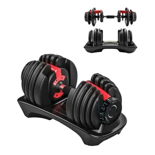 Halter RegulĂĄvel 24kg Dumbell AjustĂĄvel Drum Anilha Dumbbell Halter RegulĂĄvel 24kg Dumbell AjustĂĄvel Drum Anilha Dumbbell
