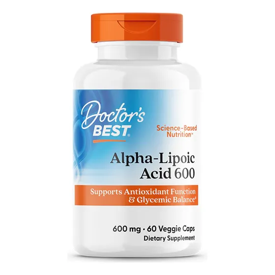 Acido Alfa Lipoico 600 Mg 60 Capsulas Vegetarianas Dr Best