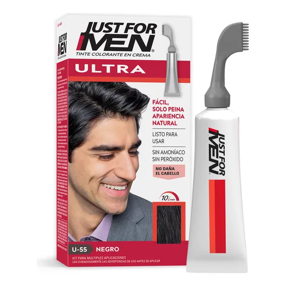 Tinte De Cabello Just For Men Ultra Negro 35g