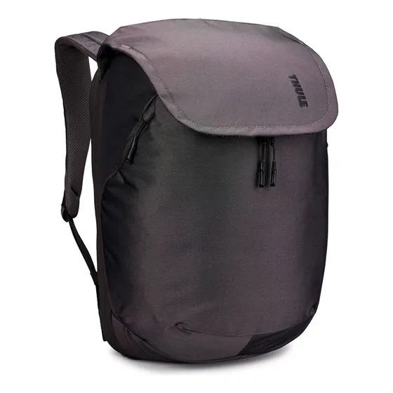 Mochila de viaje expandible Thule Subterra 2, 26 litros, color vetiver, gris, diseño de tela lisa