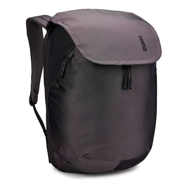 Mochila de viaje expandible Thule Subterra 2, 26 litros, color vetiver, gris, diseño de tela lisa