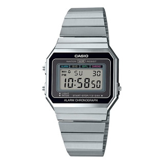 Display Digital Clássico Masculino Casio A700w-1acf, Seda De Display Digital Clássico Masculino Casio A700w-1acf, Seda De