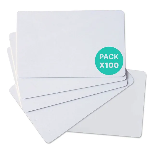 Tarjetas Pcv Evolis Primacy Zenius Cr80 - Pack 100 Unidades