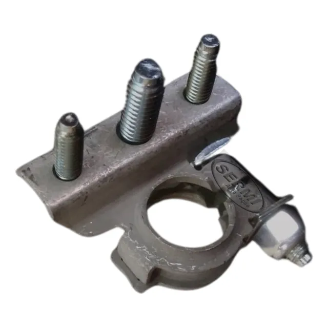 Terminal Bateria Polo Positivo Parafusos 8/6mm Original Fiat