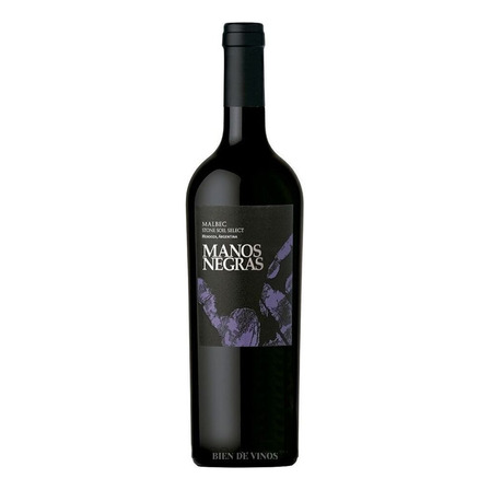 Vino Tinto Manos Negras Malbec Stone Soil Botella 750ml Vino Tinto Manos Negras Malbec Stone Soil Botella 750ml