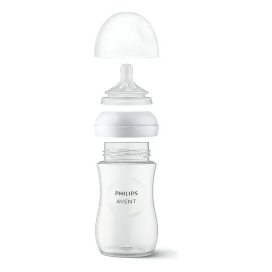 Mamadeira Petala 260ml Transparente Philips Avent SCY903/01