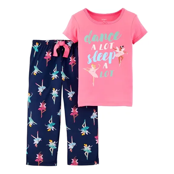 Pijama, 2 Piezas De Algodón, Carters, Importadas