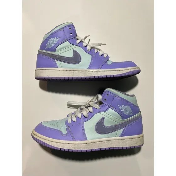 Zapatillas Nike Jordan 1 Mid Purple Aqua