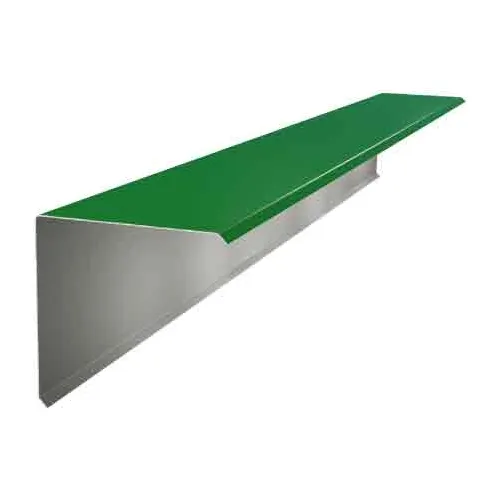 Zingueria Babeta Ele Techo Chapa Verde Ingles 2.44 Mts 20x20