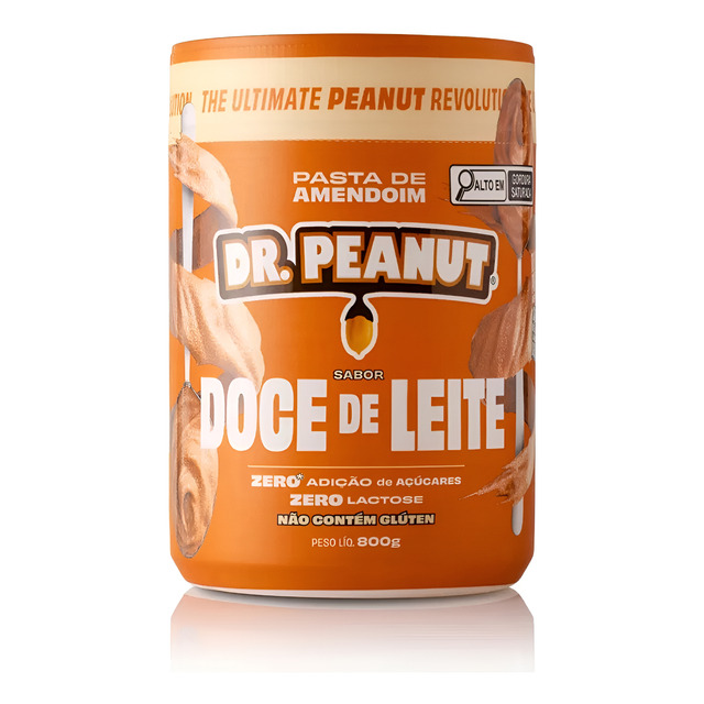 Pasta De Amendoim Sabor Doce De Leite Pote 800g Dr. Peanut Pasta De Amendoim Sabor Doce De Leite Pote 800g Dr. Peanut