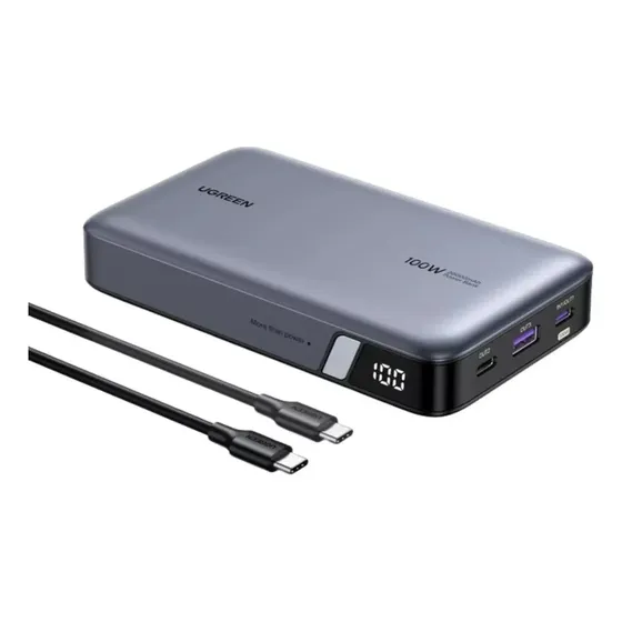 Power Bank de 20000mAh UGREEN 25188 Color Gris | Cuotas sin interés