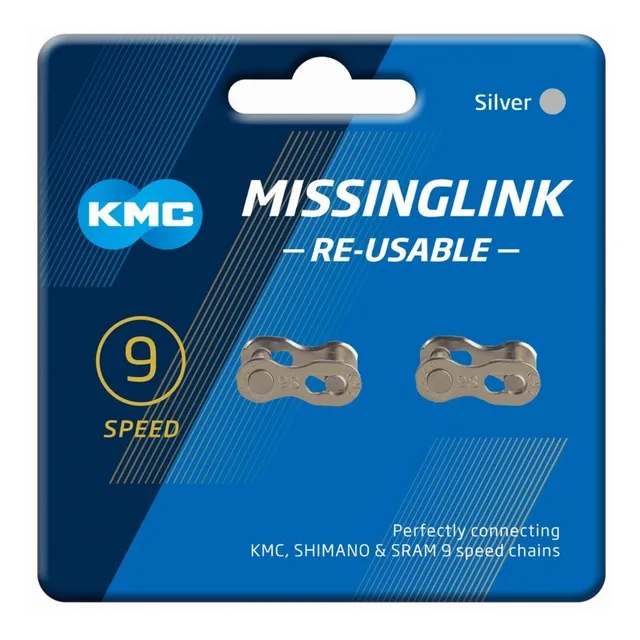 Kmc Missinglink Cl566r Cadenas Conector Para Bicicleta 9v