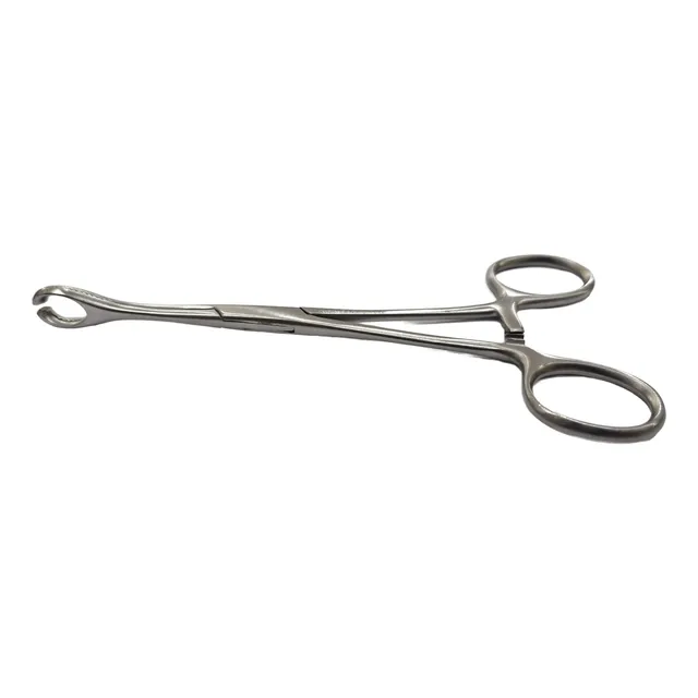 Pinza Oval Abierta Para Piercing 14 Cm