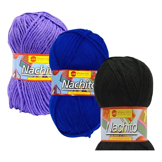 Lana Nachito 1kg Hilados Lho Antialergico Bebe Niños Adultos