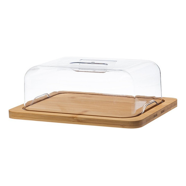 Porta Frios Em Bambu E Poliestireno 30x24x10,5cm - Hauskraft Porta Frios Em Bambu E Poliestireno 30x24x10,5cm - Hauskraft
