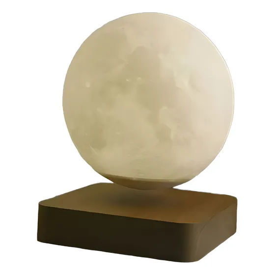 Lámpara De Luna Levitante 3d