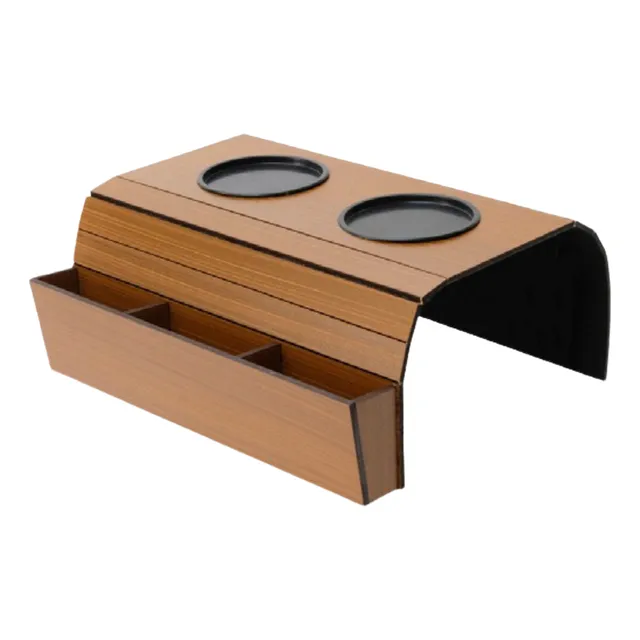 Suporte Porta Copo Protetor De Braço De Sofá + Porta Objetos