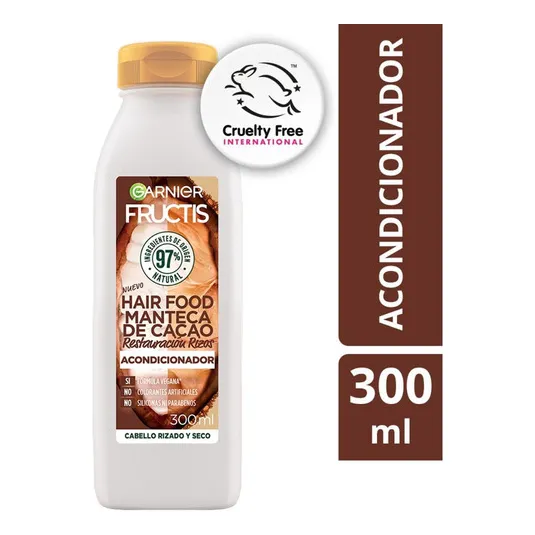 Acondicionador Cacao Restauración Hair Food Garnier 300ml