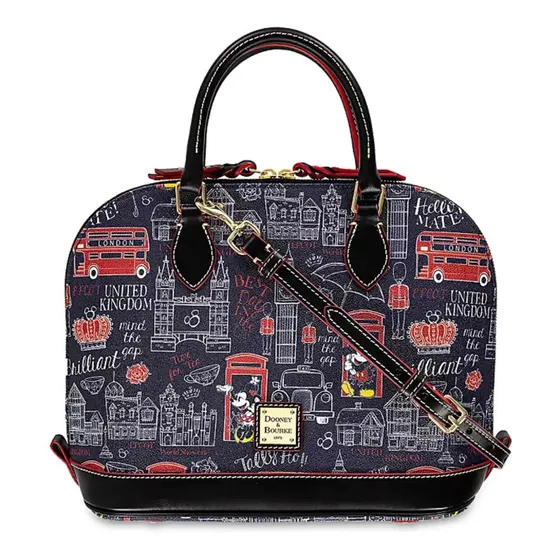 Cartera Dooney & Bourke Mickey Y Minnie Uk 25x30x12cm Disney