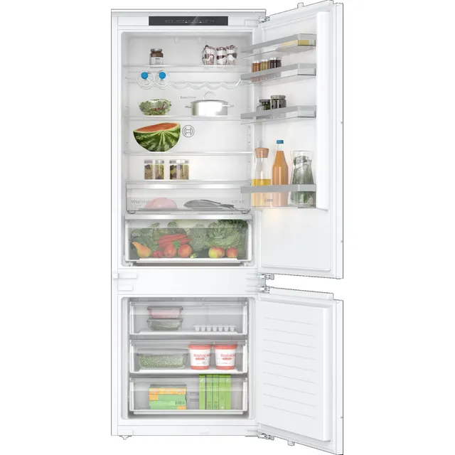 Heladera Panelable Bosch 70cm 383l No Frost Kbn96vfe0 Color Blanco