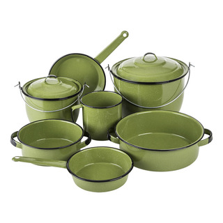 Bateriade Cocina Huasteca Verde Aguacate 9 Pz Clasica 305252 Bateriade Cocina Huasteca Verde Aguacate 9 Pz Clasica 305252