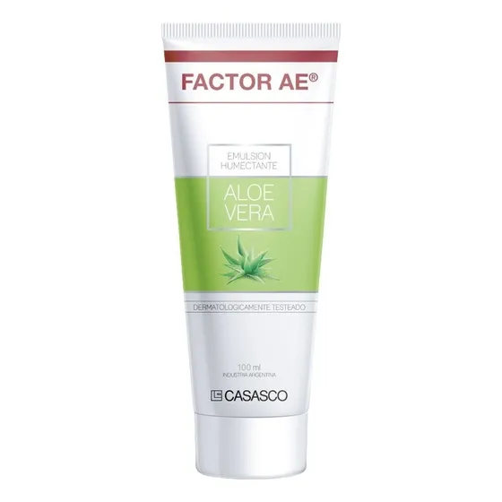 Casasco Factor Ae Emulsión Aloe Vera X 100 Ml