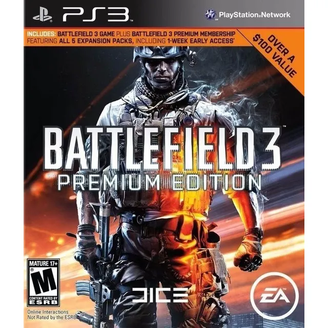 Battlefield 3 Premium Edition Electronic Arts Ps3 Físico