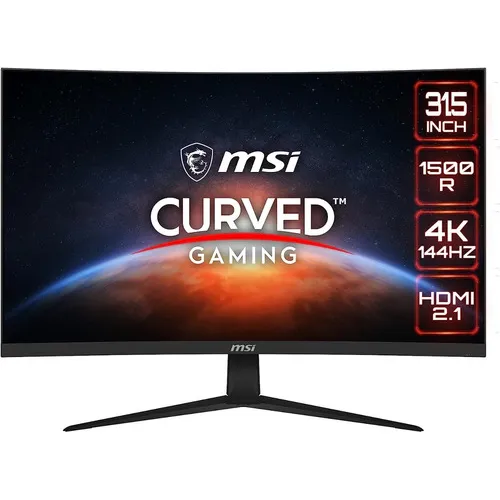 Monitor Msi G321cu, 32 Gaming Monitor, 3840 X 2160 (uhd), V Color Negro