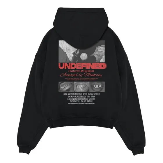 Buzo Hoodie Undefined Oversize Monotony Estampado Habitu