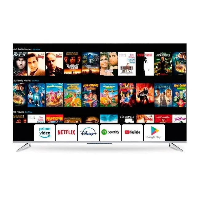 Televisor Tcl 65  4k Smart Android Tv 65p715 Control De Voz