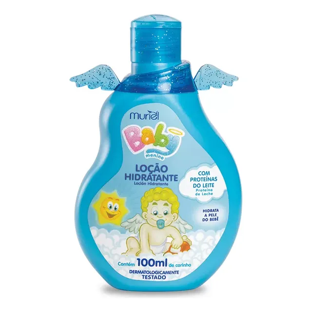 Loção Hidratante Para Bebê Baby Menino 100ml Muriel