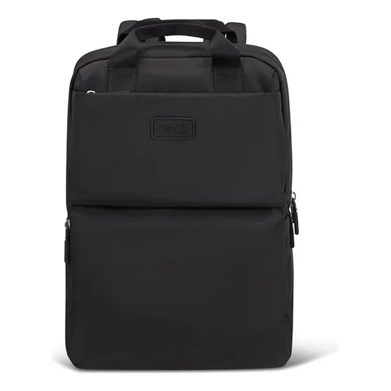 Mochila Porta Laptop Lipault 4biz Mochila Porta Laptop M Black Color Negro