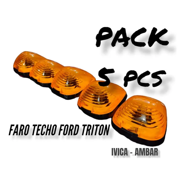 Faro Cocuyo Techo Ford Triton F-350 Super Duty Camion Ambar