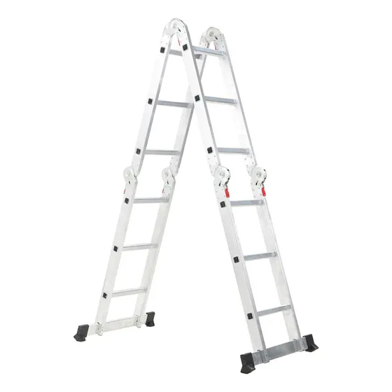 Escalera de Aluminio Multipropósito 12 Escalones 4x3 TE1600 Garden Life