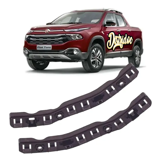 Kit X 2 Guías De Parachoques Delantero Fiat Toro 2016/2021