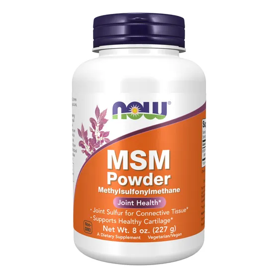 Supplement Now Foods Msm (metilsulfonilmetano) En Polvo 240