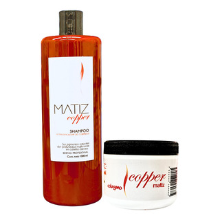 Kit Shampoo 1lt Copper + Tratamiento Intensificador Copper Kit Shampoo 1lt Copper + Tratamiento Intensificador Copper